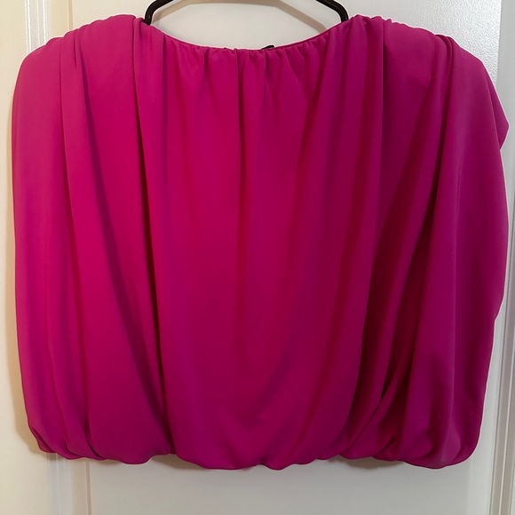 Zara Vibrant Fuchsia Blouse - Picture 2 of 3